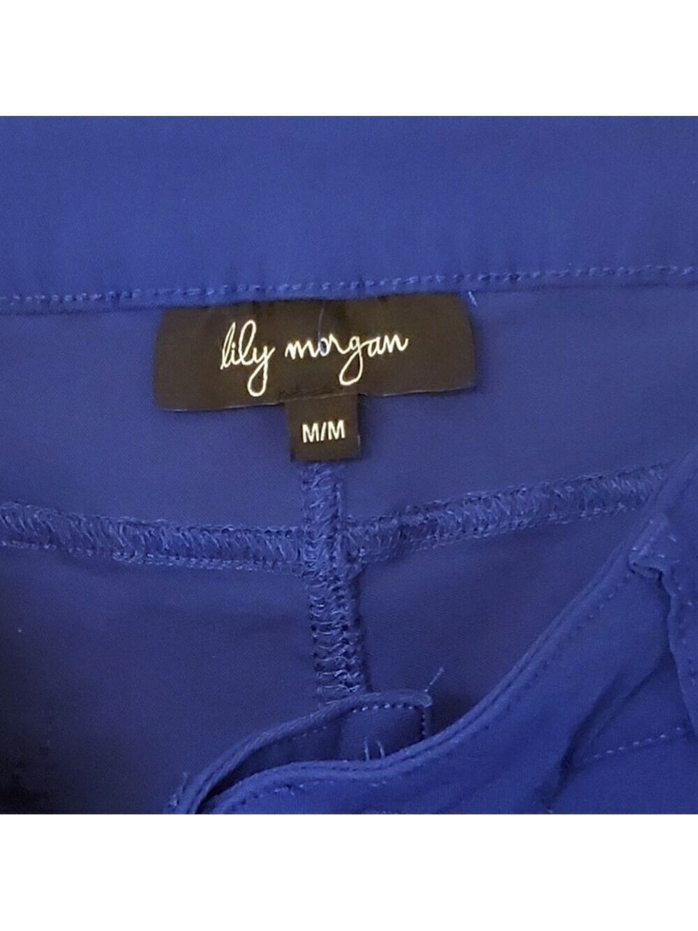 Relaxed Fit Casual Capri Pants High Rise Straight Leg Stretch Cropped Ankle EUC - Picture 5 of 8